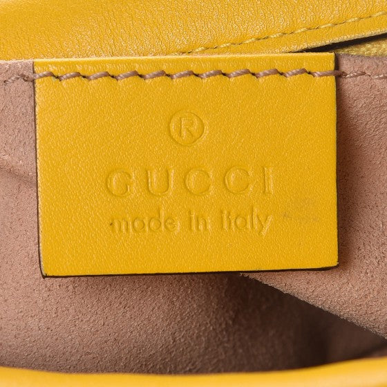 Gucci Caro Chain Leather Shoulder Bag