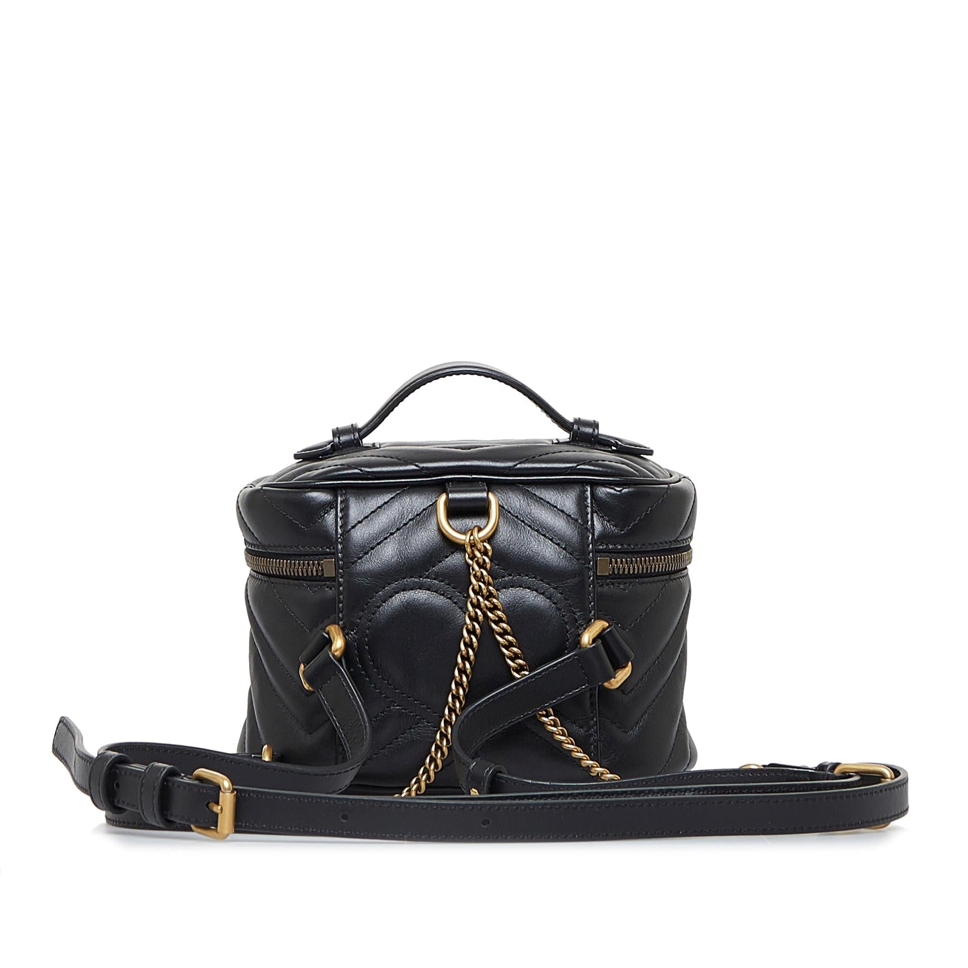 Gucci GG Marmont Round Backpack (SHG-IpUEXE)