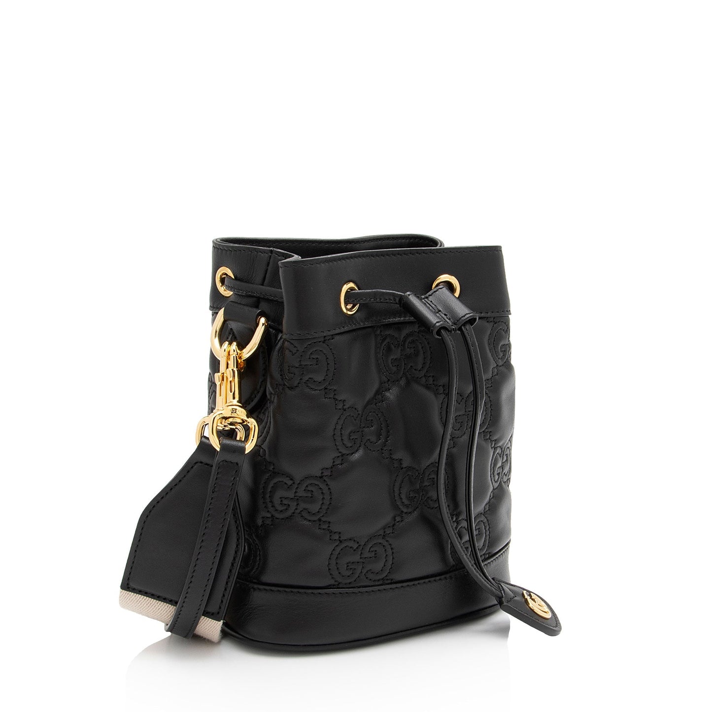 Gucci Nylon Leather Canvas Crossbody