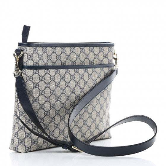 Gucci Monogram Caro Leather Canvas Crossbody