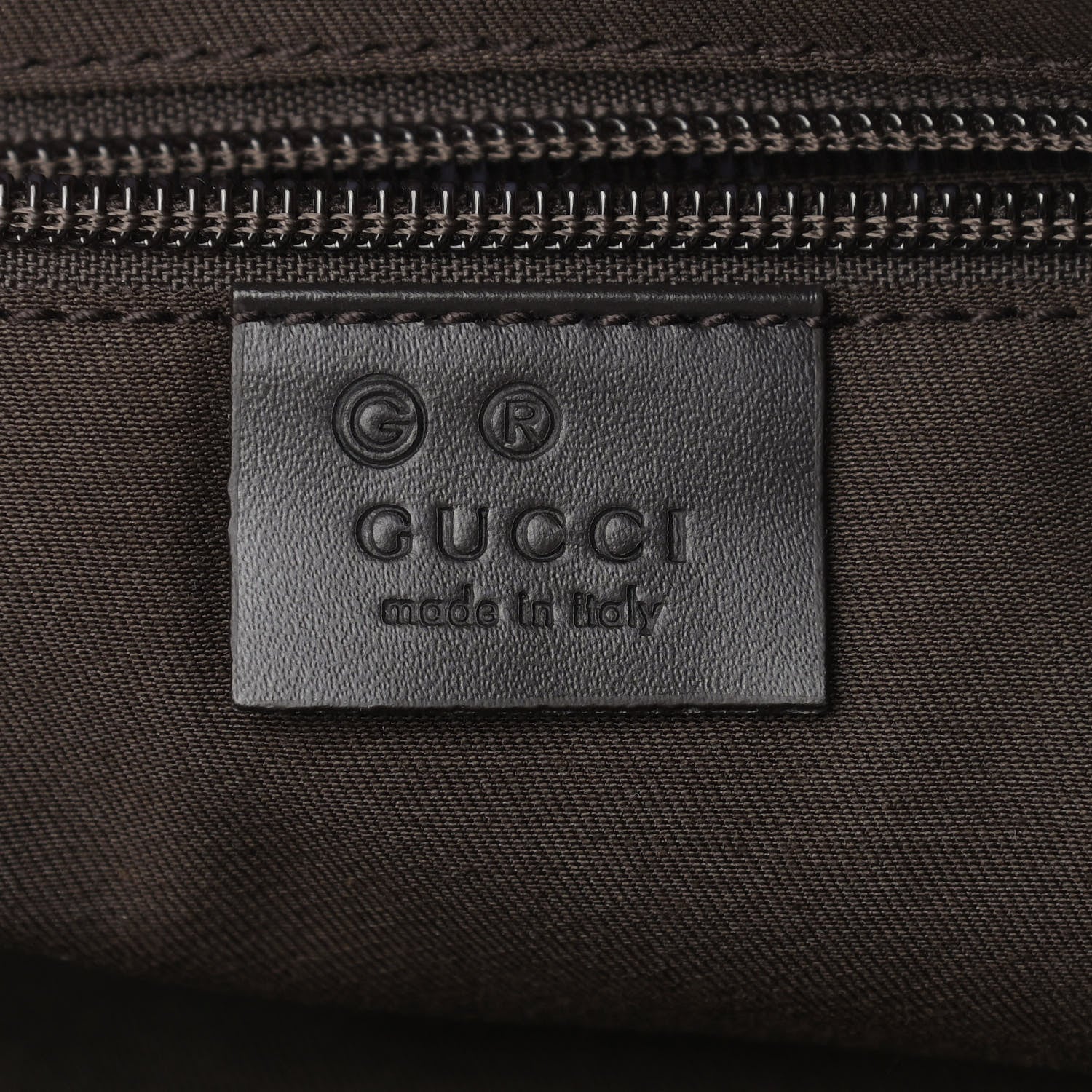 Gucci Monogram Nylon Leather Canvas Shoulder Bag