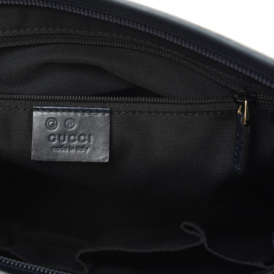 Gucci Monogram Caro Leather Canvas Crossbody