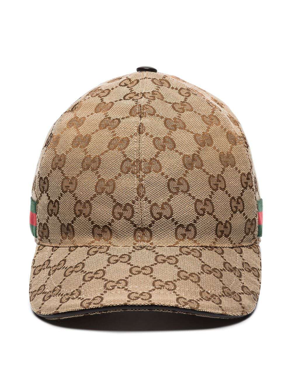 Gucci Monogram Caro Leather Canvas Handbag