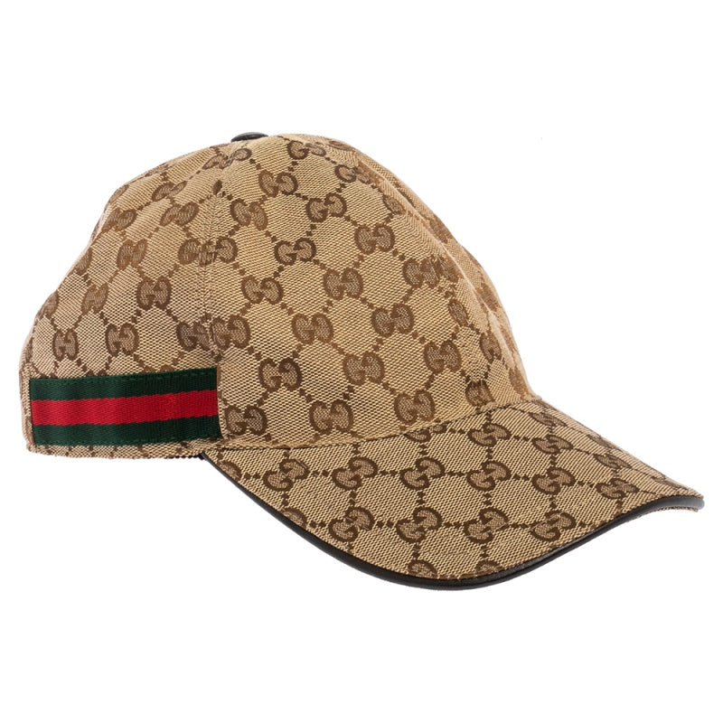 Gucci Monogram Caro Leather Canvas Handbag