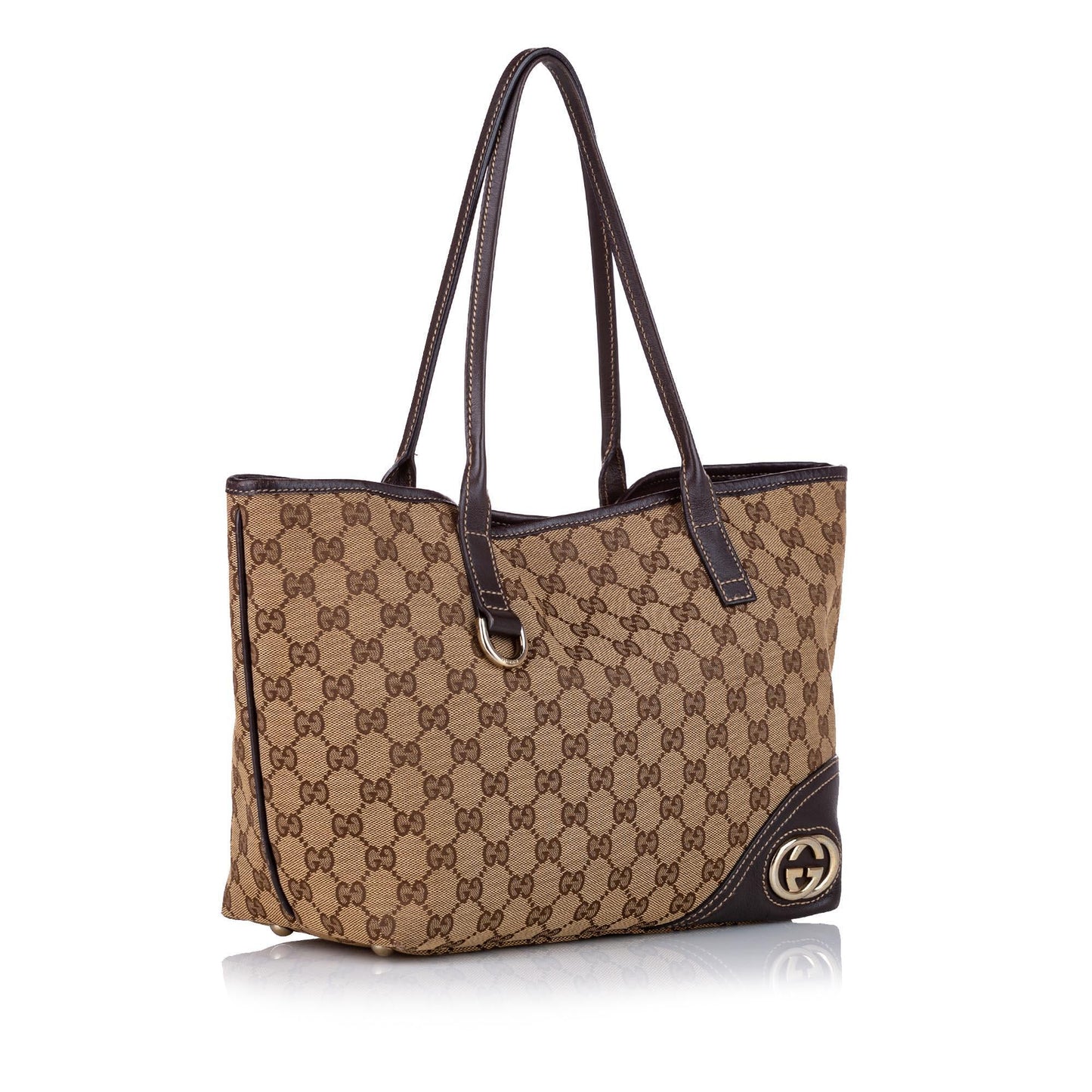 Gucci Monogram Canvas Tote