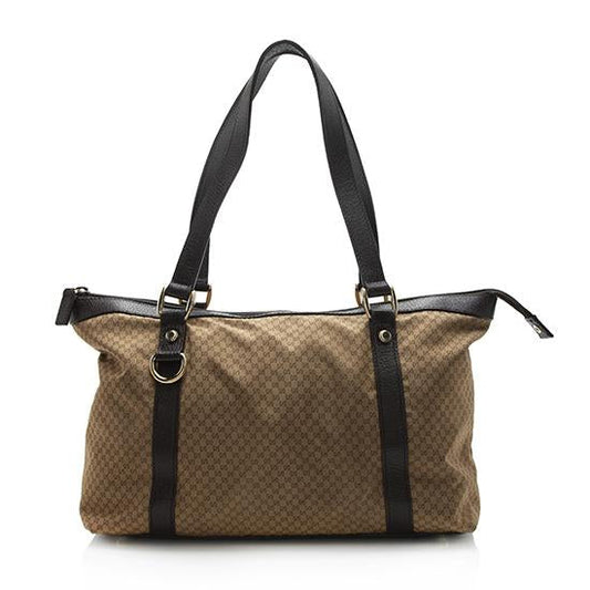 Gucci Abbey Nylon Tote Style 1