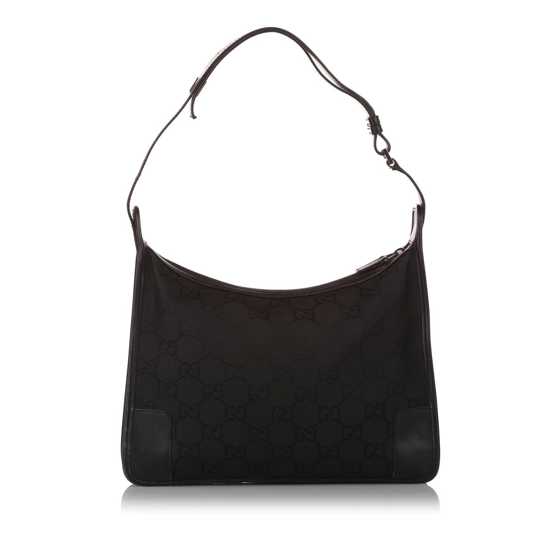 Gucci GG Nylon Shoulder Bag (SHG-31048)