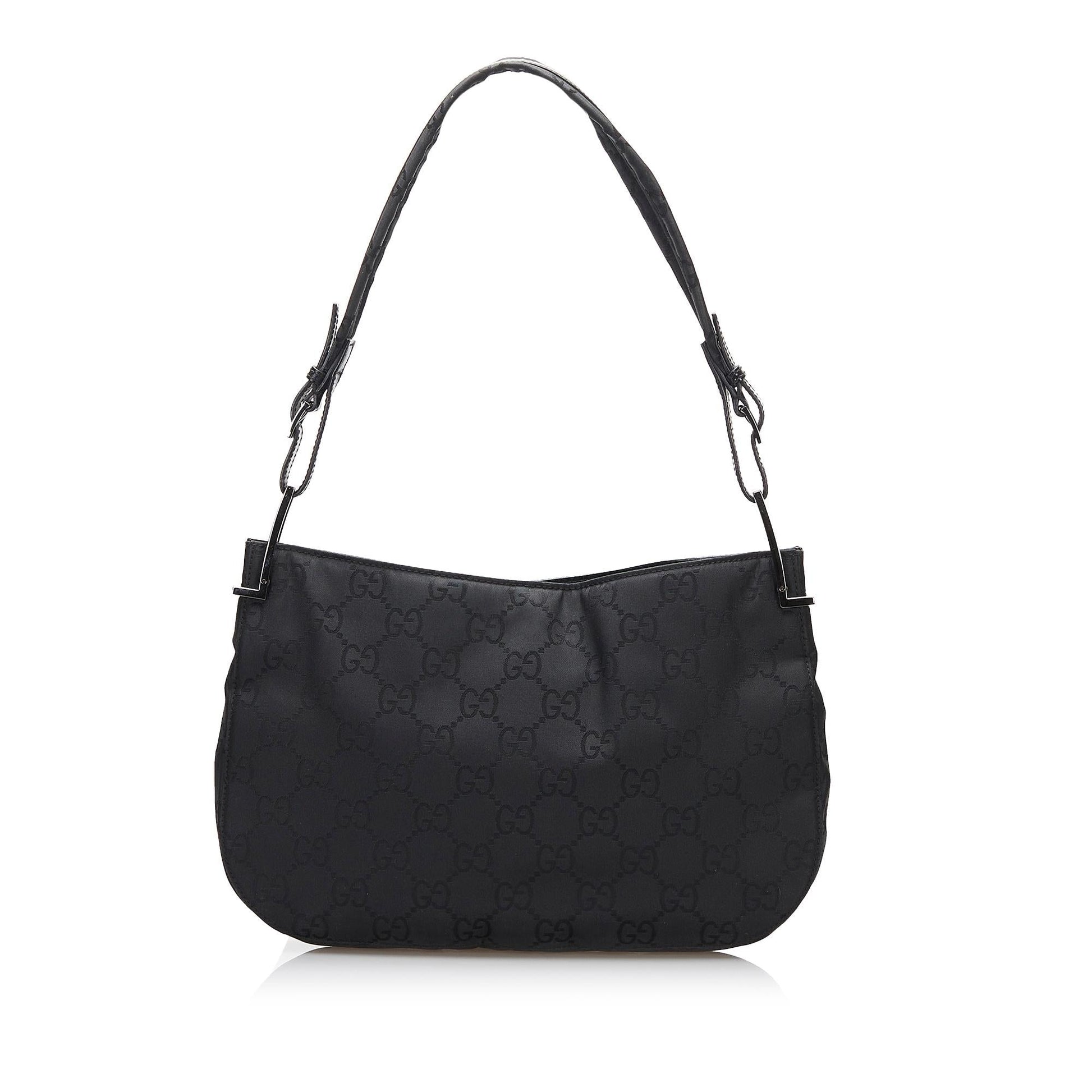 Gucci GG Nylon Shoulder Bag (SHG-k5Q18t)