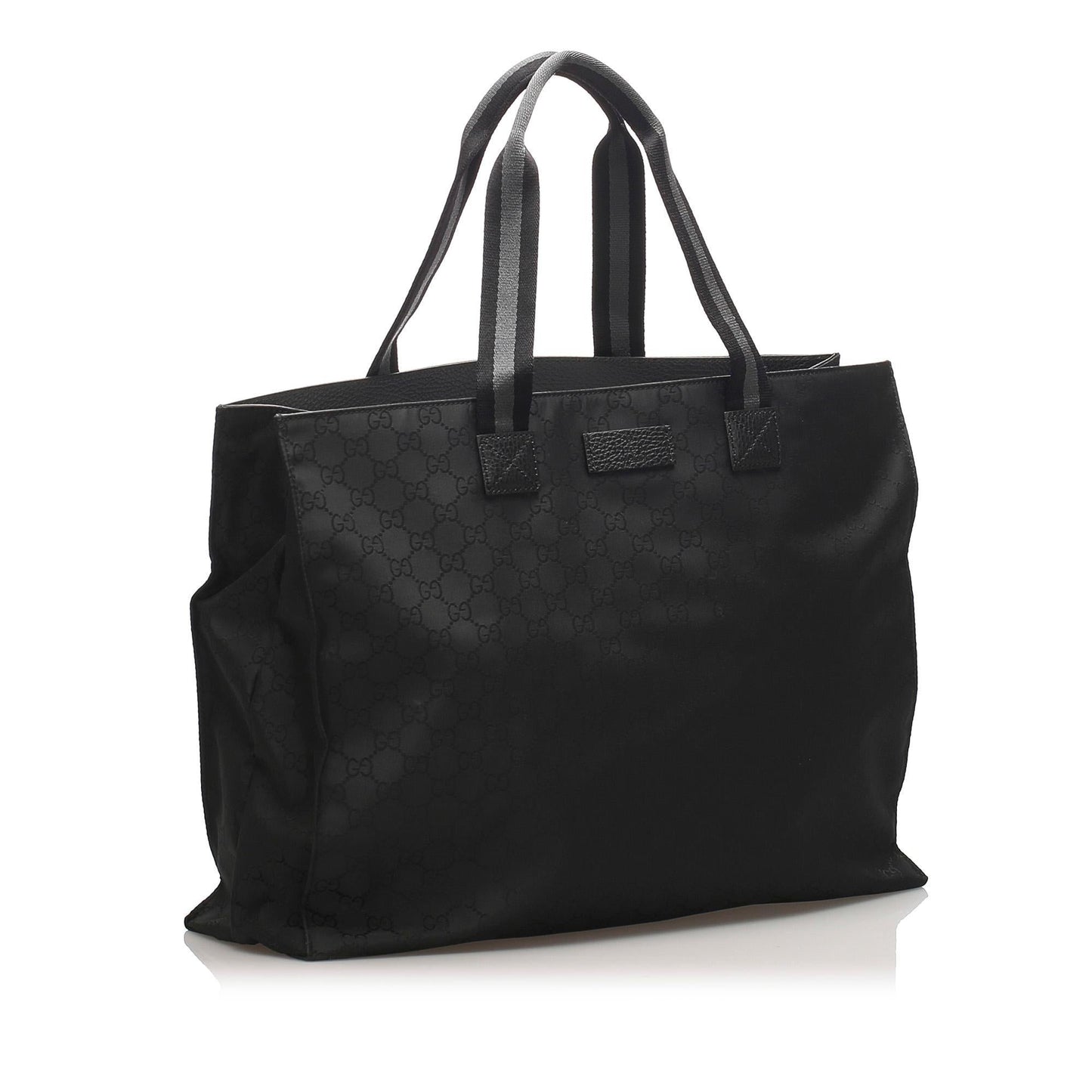 Gucci Web Nylon Monogram Tote