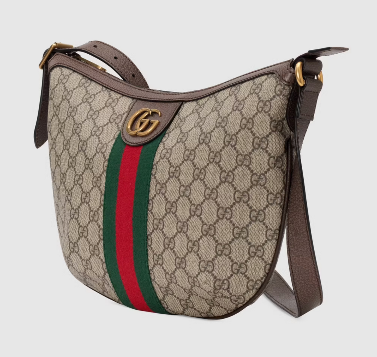 Gucci Caro Leather Shoulder Bag