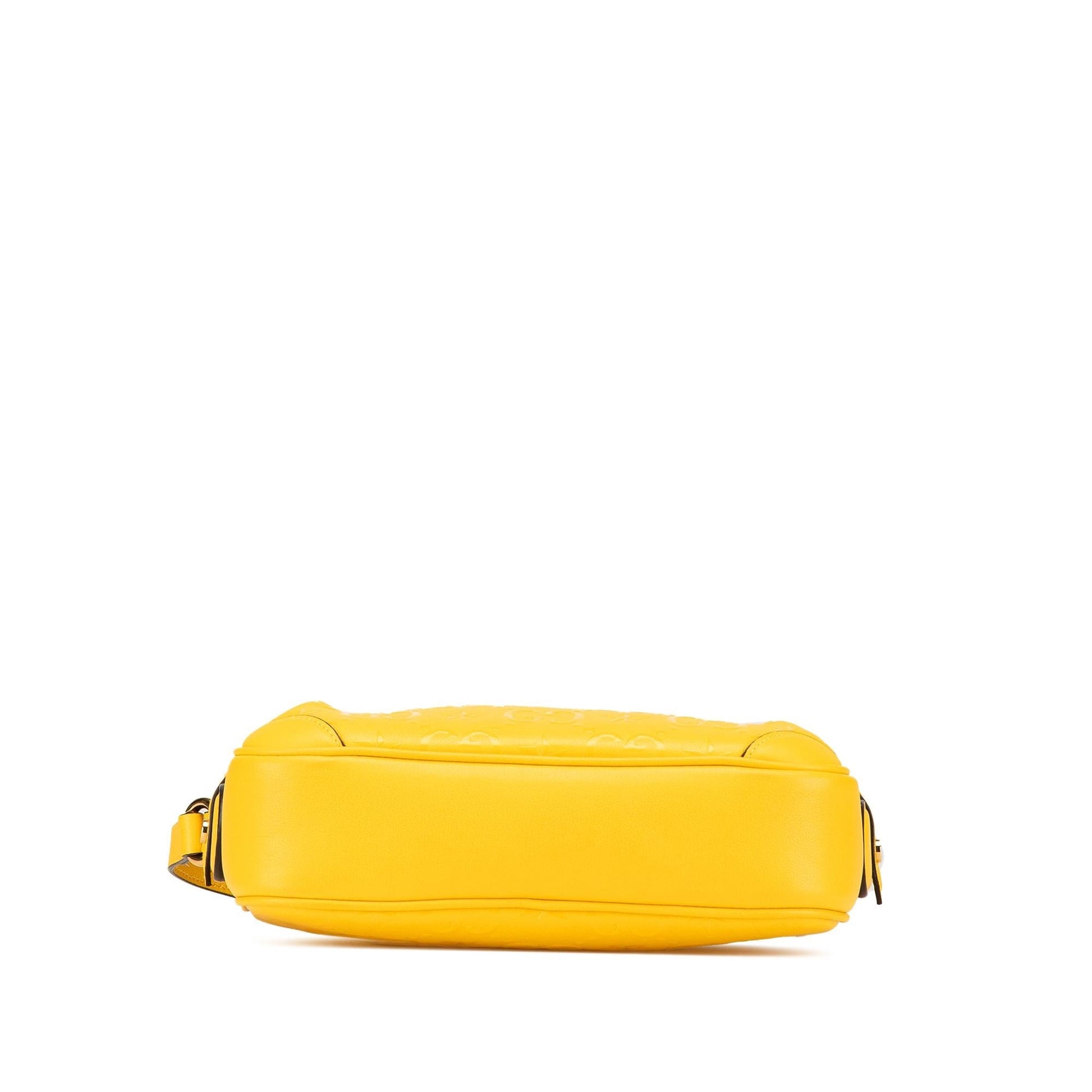 Gucci GG Star Embossed Leather Crossbody