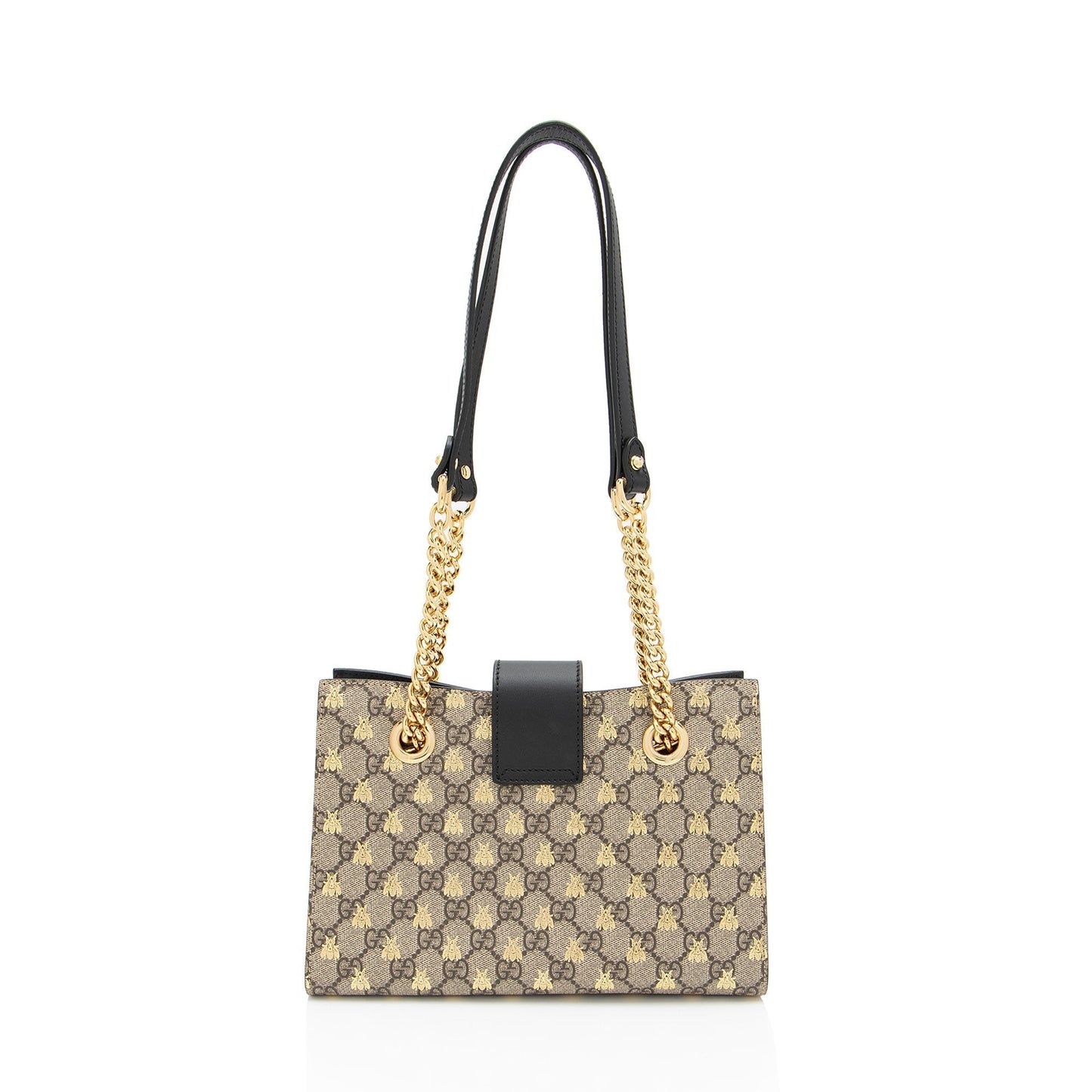 Gucci Leather Canvas Tote