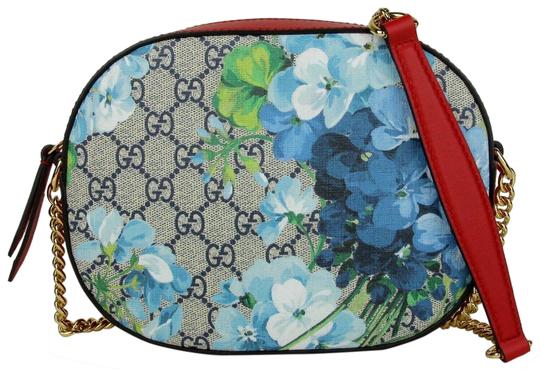 Gucci Monogram Caro Chain Leather Crossbody