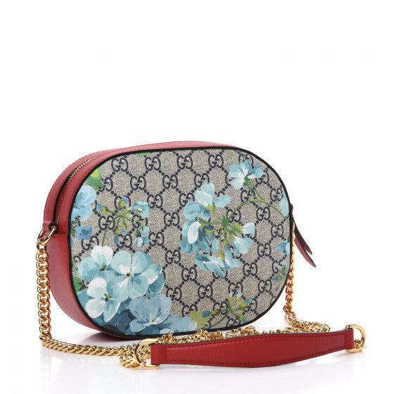 Gucci Monogram Caro Chain Leather Crossbody