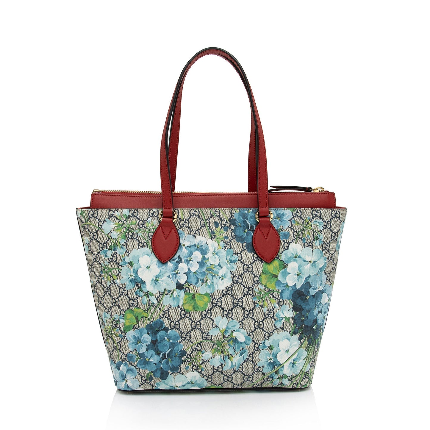 Gucci Leather Canvas Tote