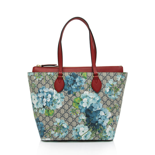 Gucci Leather Canvas Tote