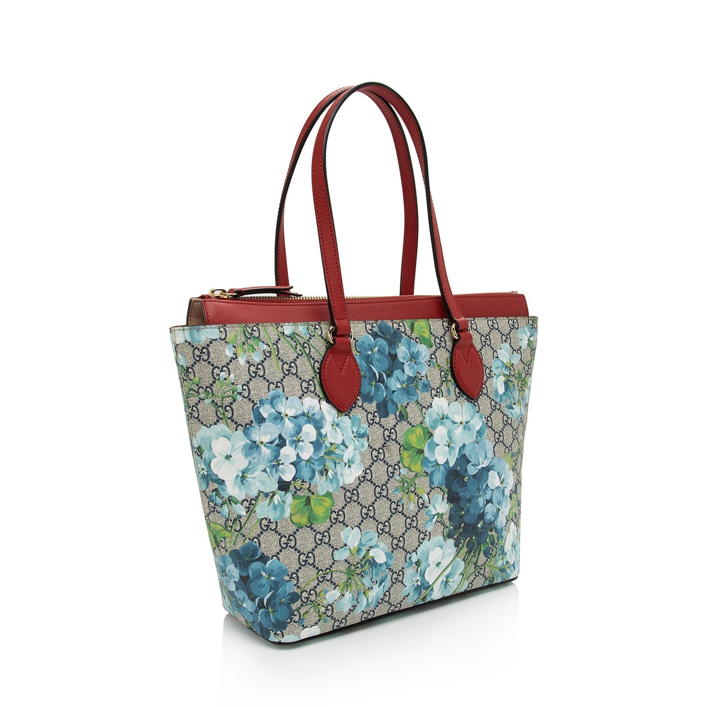 Gucci Leather Canvas Tote