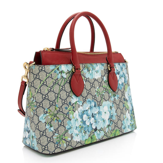 Gucci Leather Canvas Tote