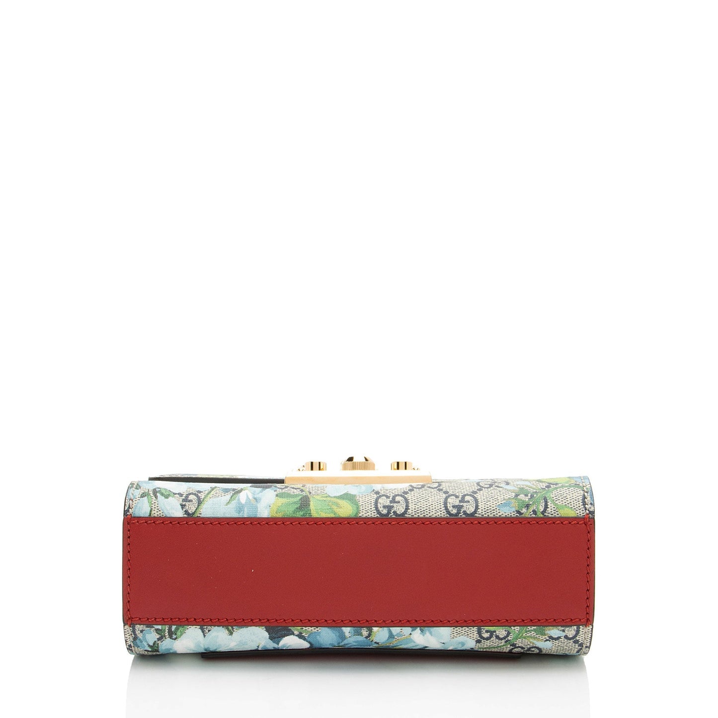 Gucci GG Supreme Blooms Padlock Small Shoulder Bag