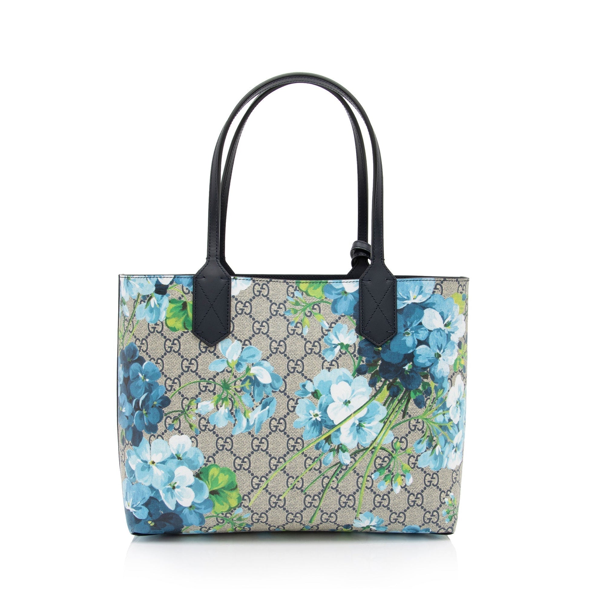 Gucci Leather Canvas Tote
