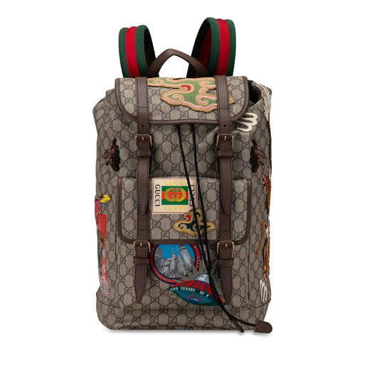 Gucci Canvas Shoulder Bag