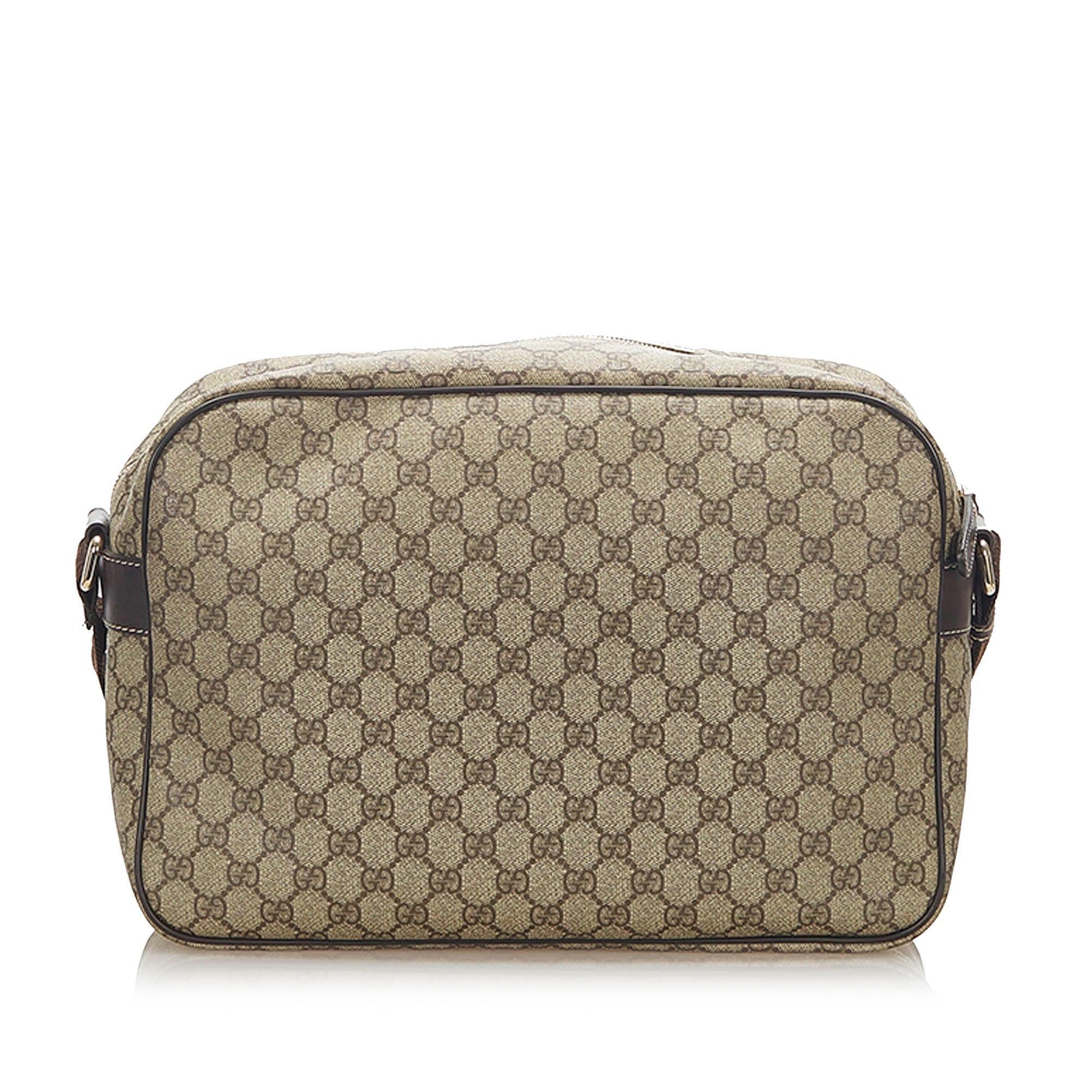 Gucci GG Supreme Crossbody Bag (SHG-22340)