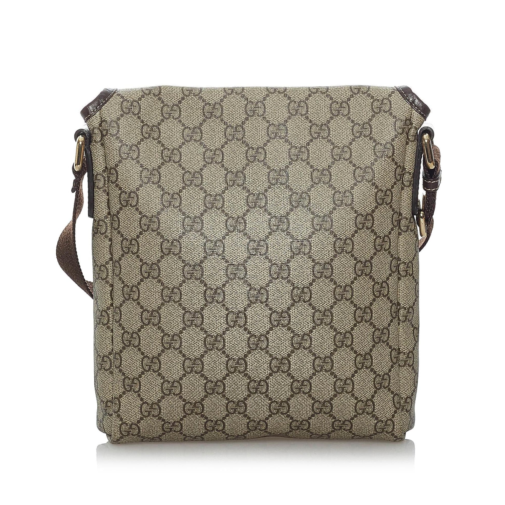 Gucci GG Supreme Crossbody Bag (SHG-29805)