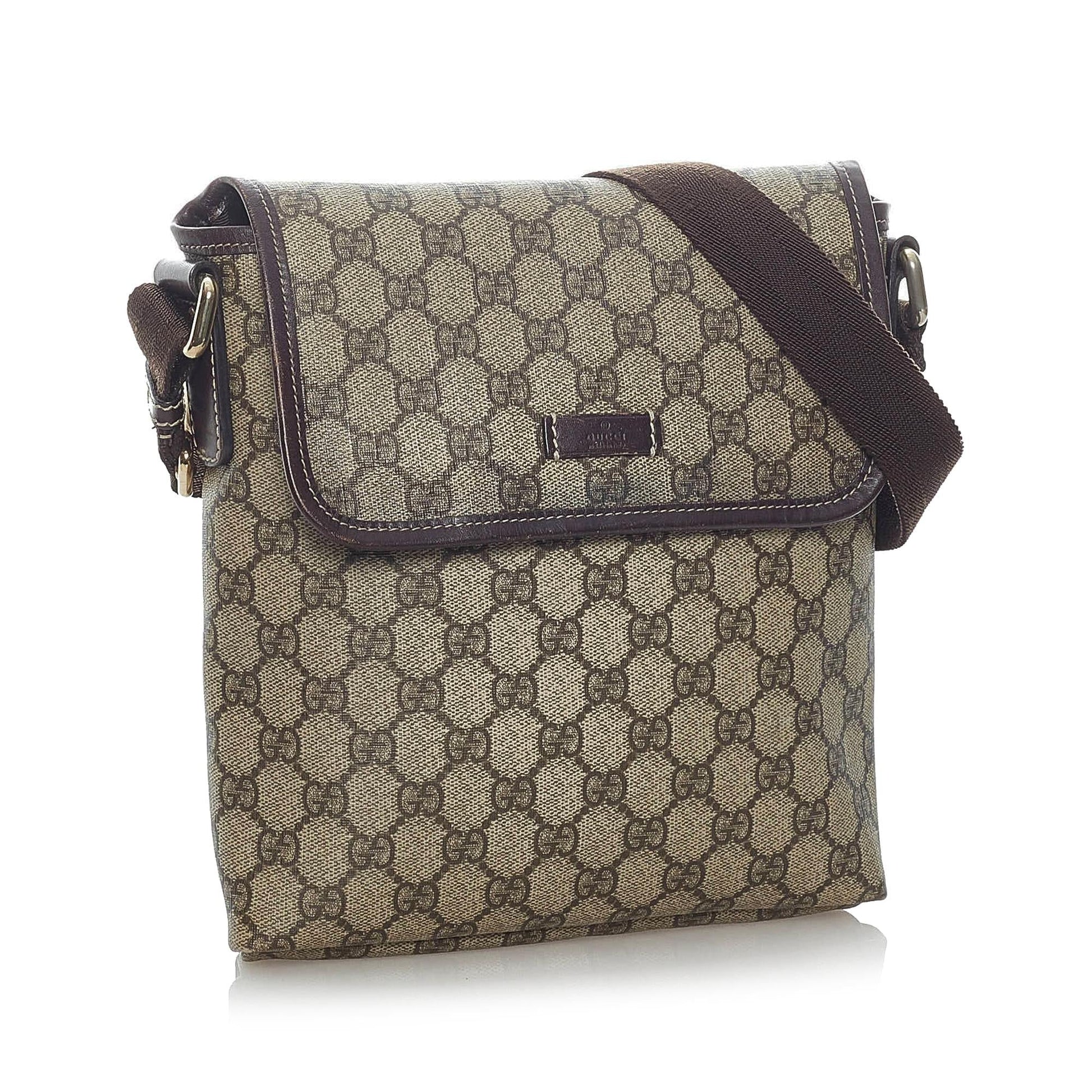 Gucci GG Supreme Crossbody Bag (SHG-31591)