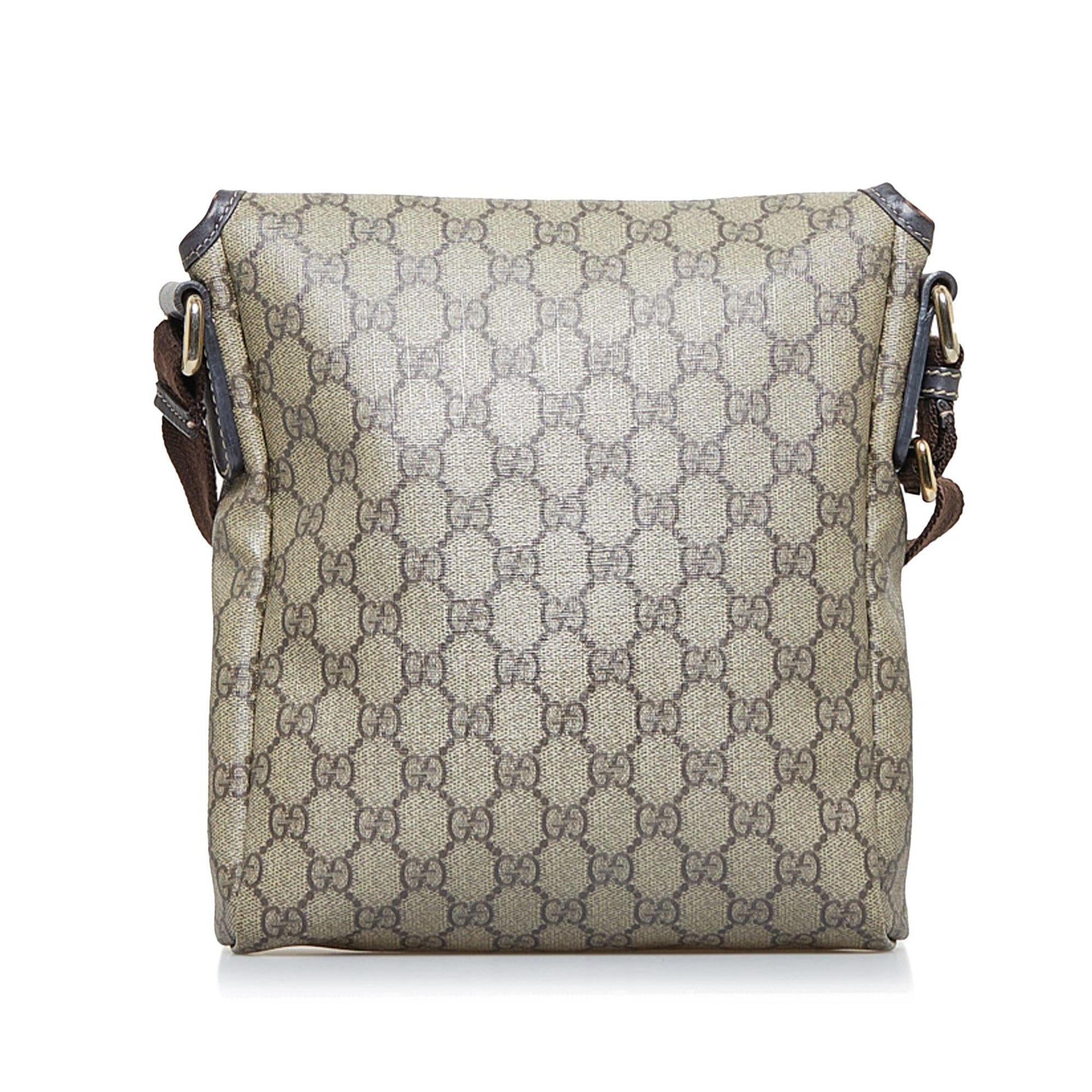 Gucci GG Supreme Crossbody Bag (SHG-nsgh8c)