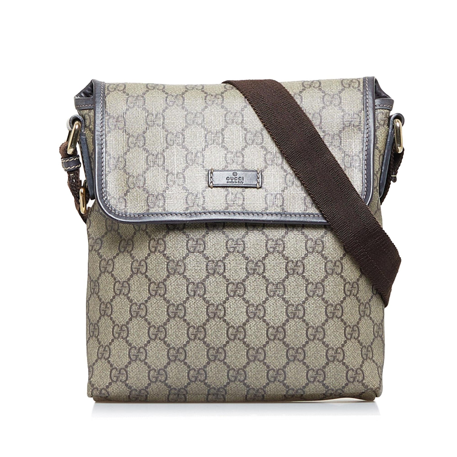 Gucci GG Supreme Crossbody Bag (SHG-nsgh8c)