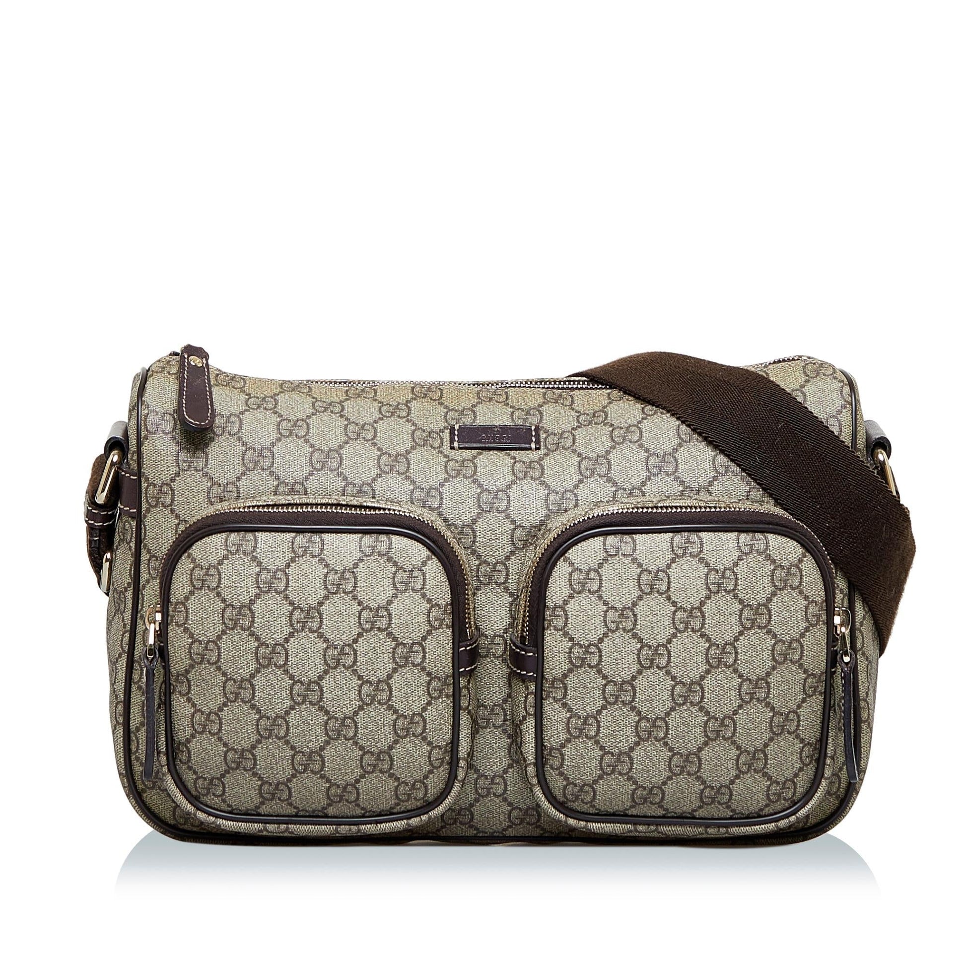 Gucci GG Supreme Crossbody Bag (SHG-lYq)