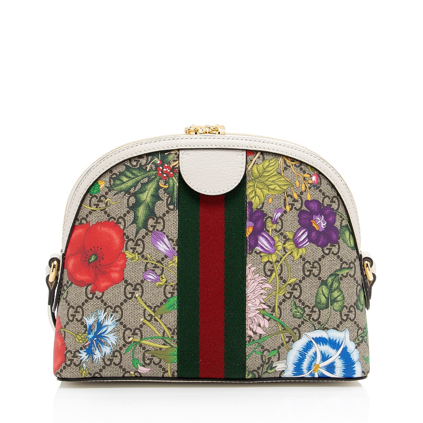 Gucci Nylon Leather Canvas Crossbody