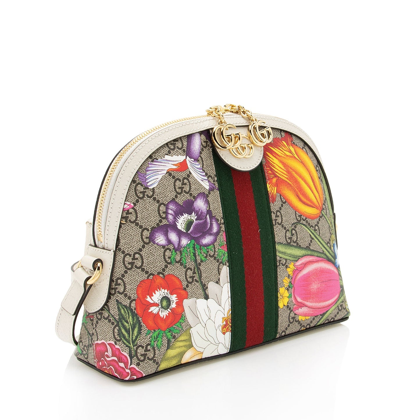 Gucci Nylon Leather Canvas Crossbody