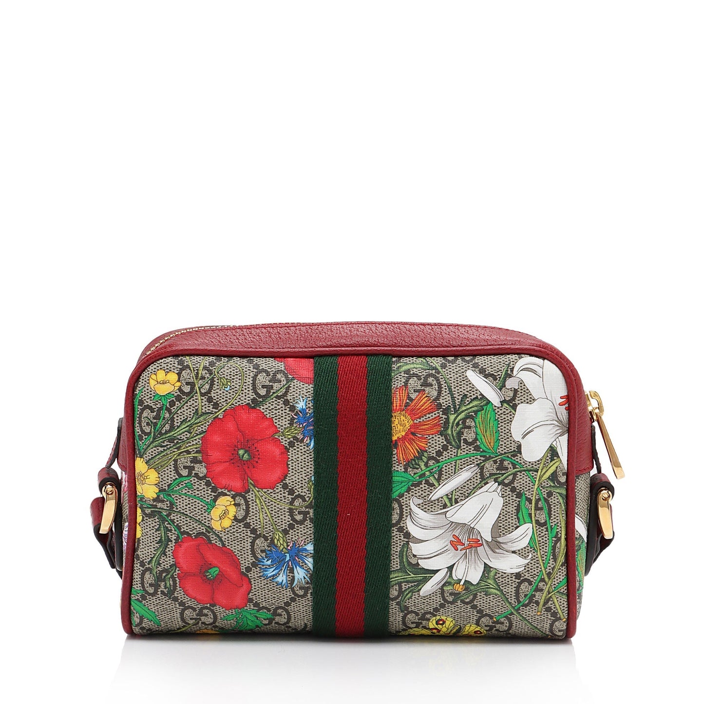 Gucci Nylon Leather Mini Crossbody