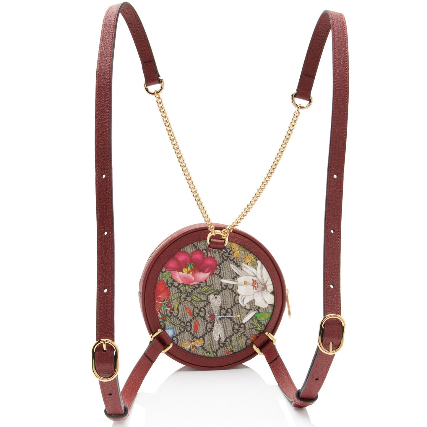 Gucci Nylon Leather Mini Shoulder Bag