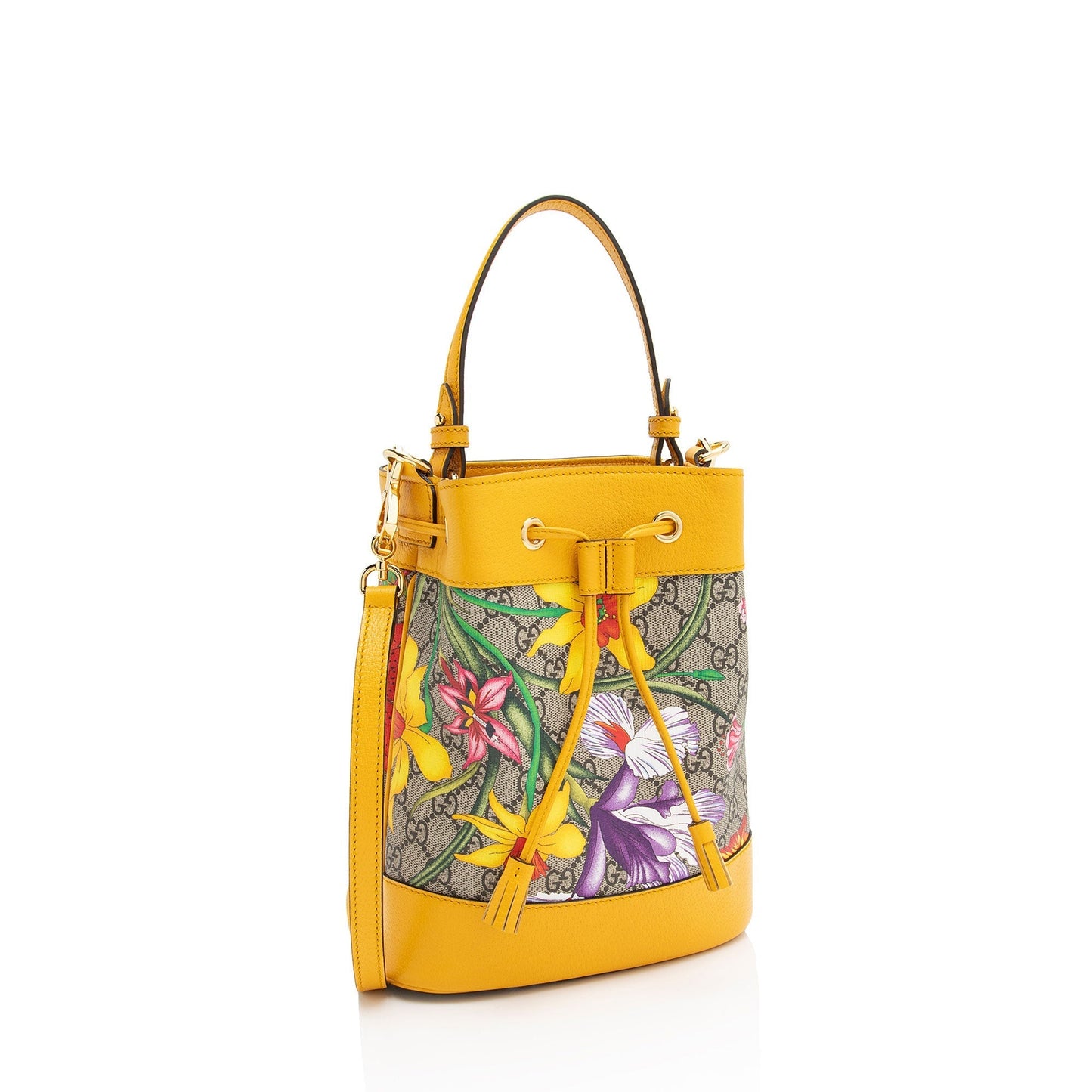 Gucci Leather Canvas Crossbody