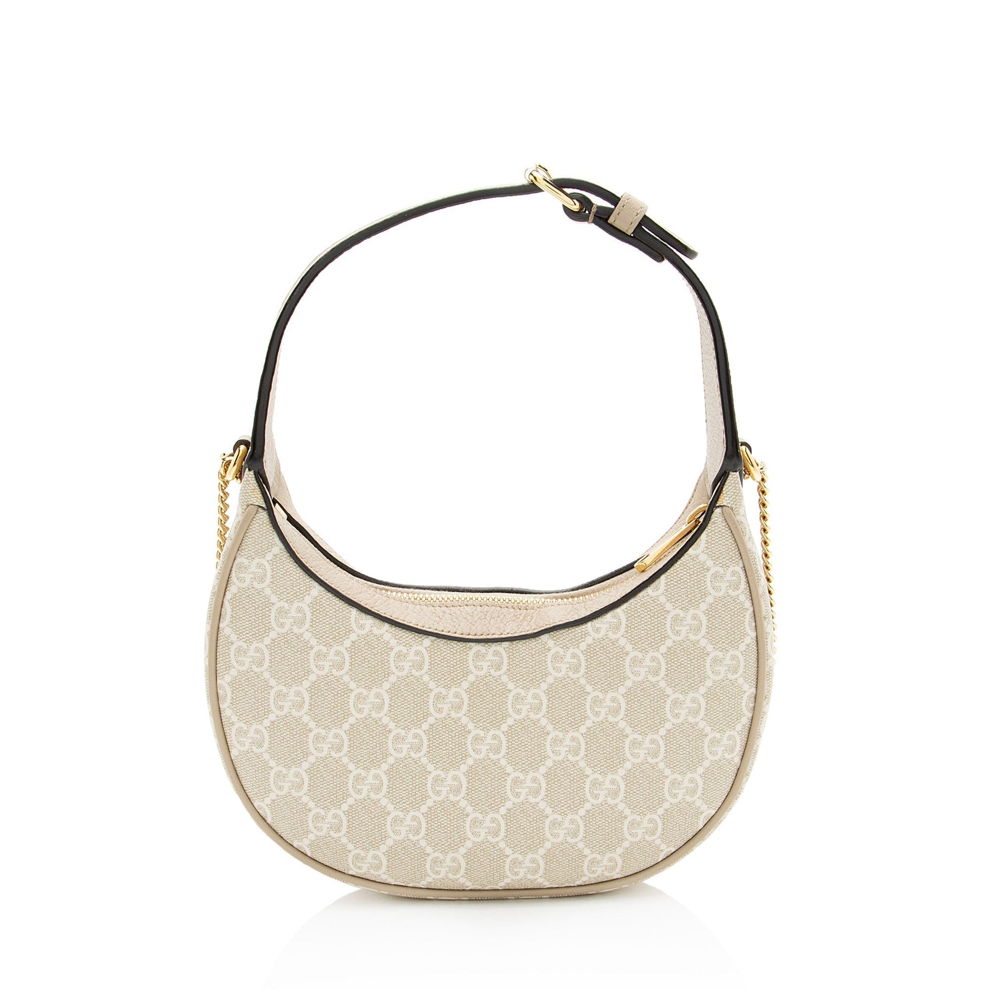 Gucci GG Supreme Half Moon Mini Bag