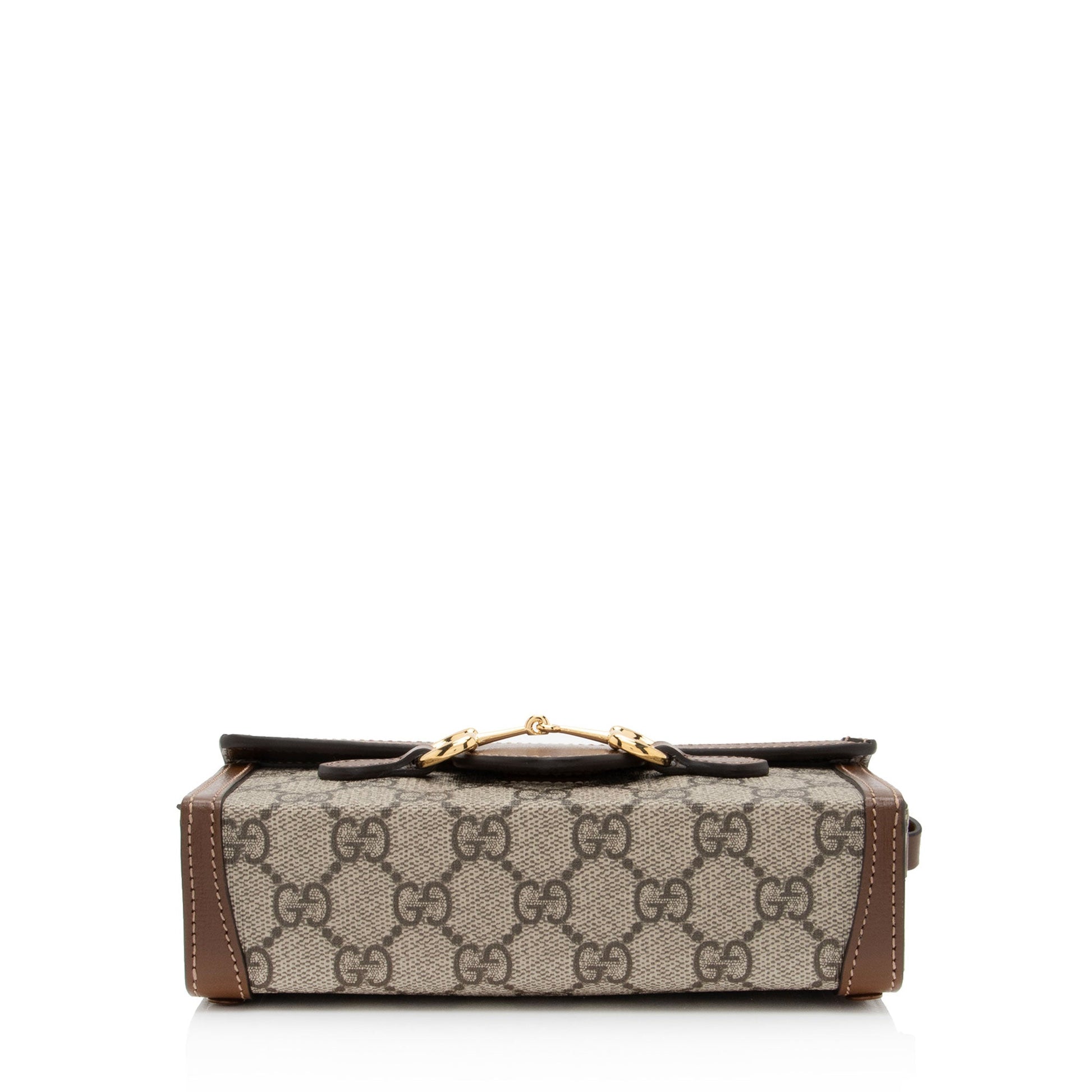 Gucci GG Supreme Horsebit 1955 Mini Shoulder Bag (SHF-IqWPZK)