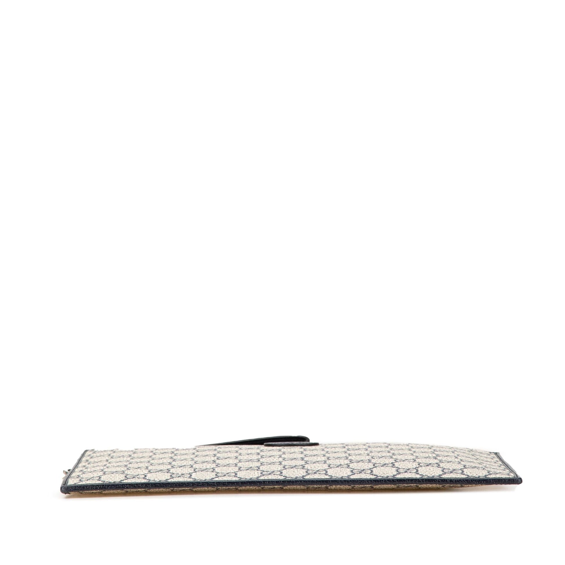 Gucci GG Supreme Interlocking G Clutch