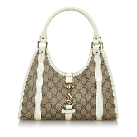 Gucci Jackie Canvas Shoulder Bag Style 2