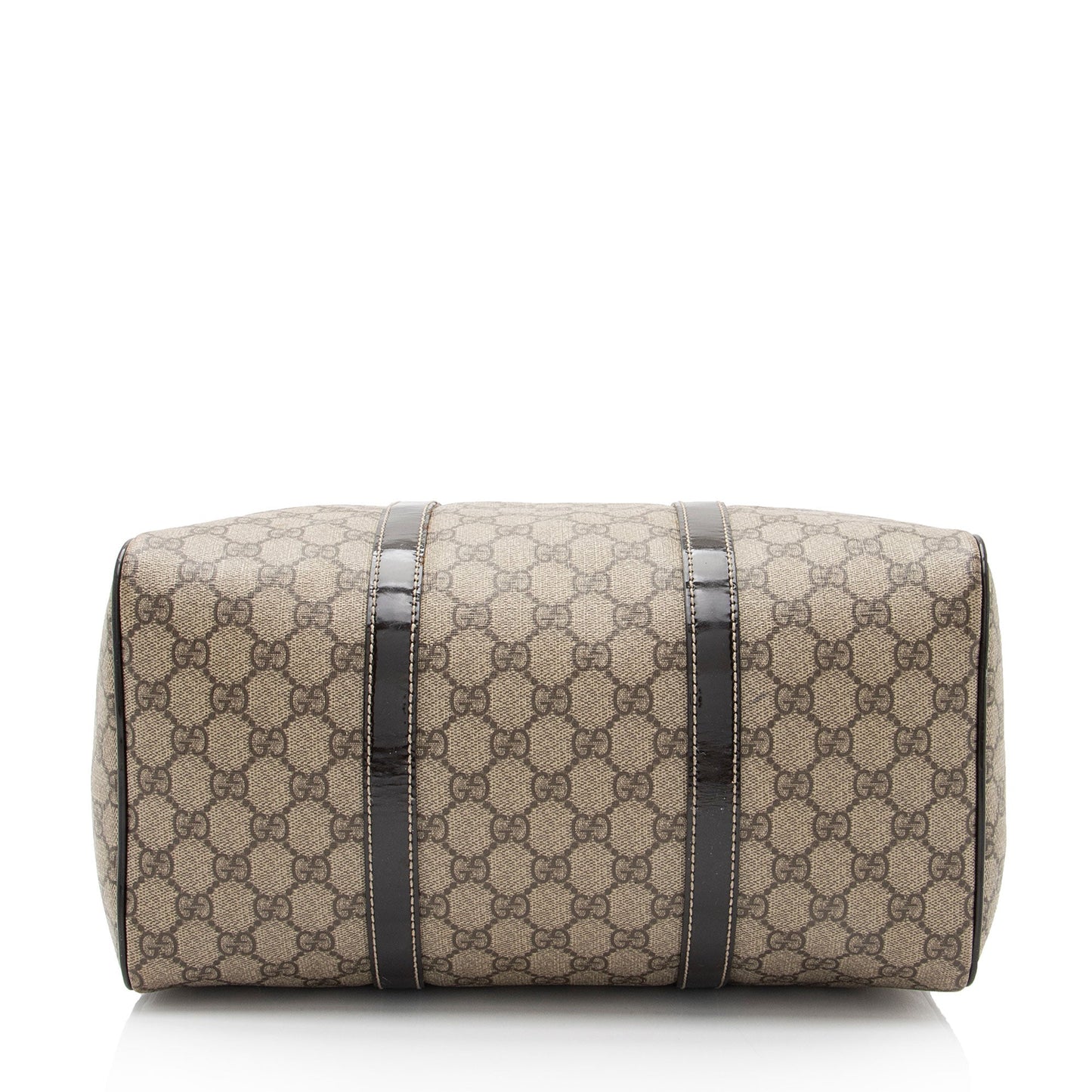Gucci Leather Canvas Handbag