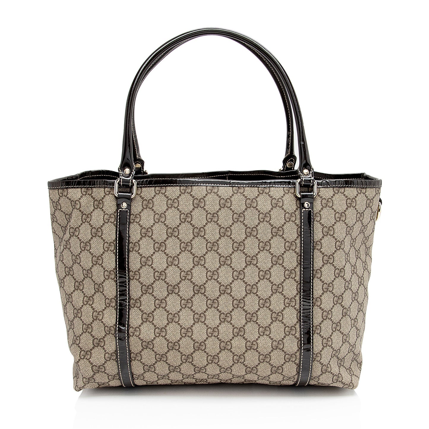 Gucci Leather Canvas Tote