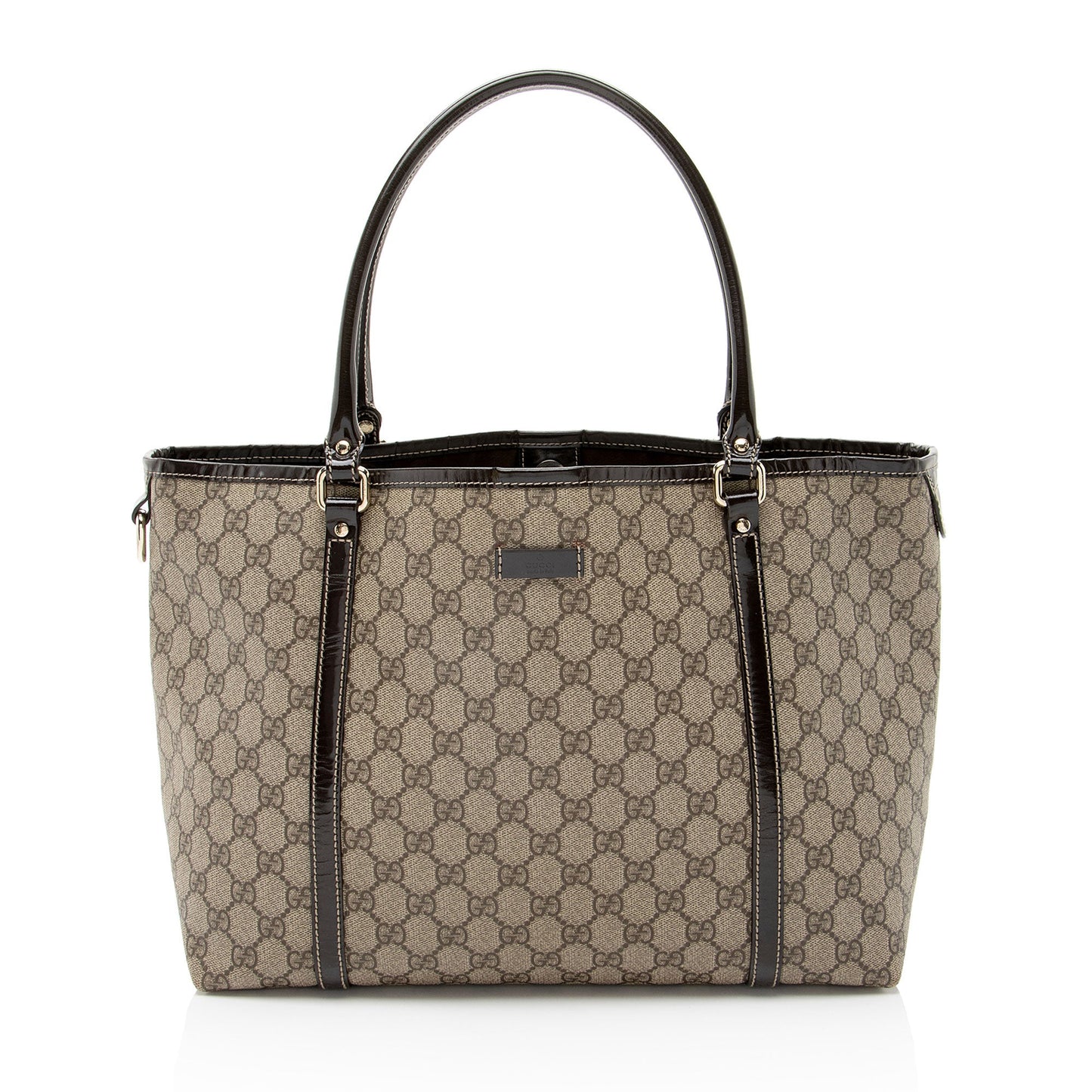 Gucci Leather Canvas Tote