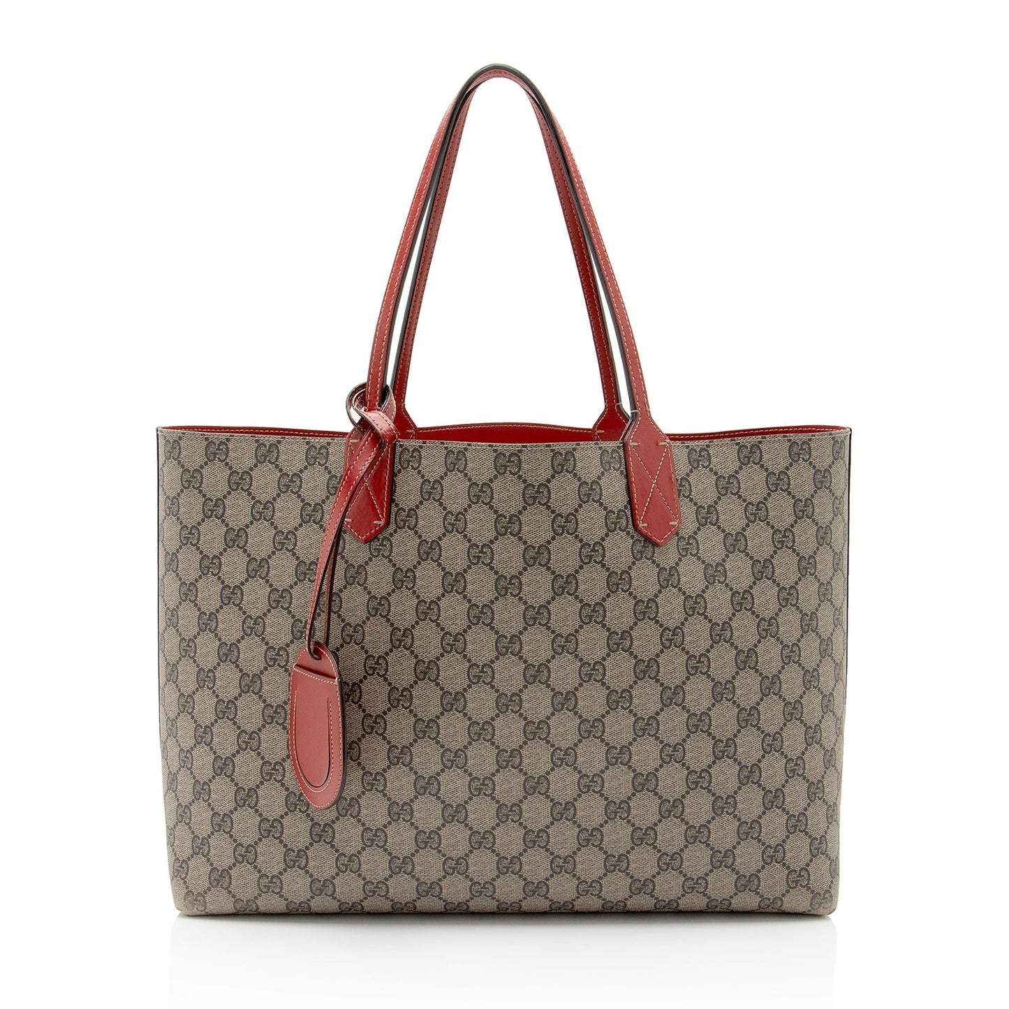 Gucci Leather Canvas Tote
