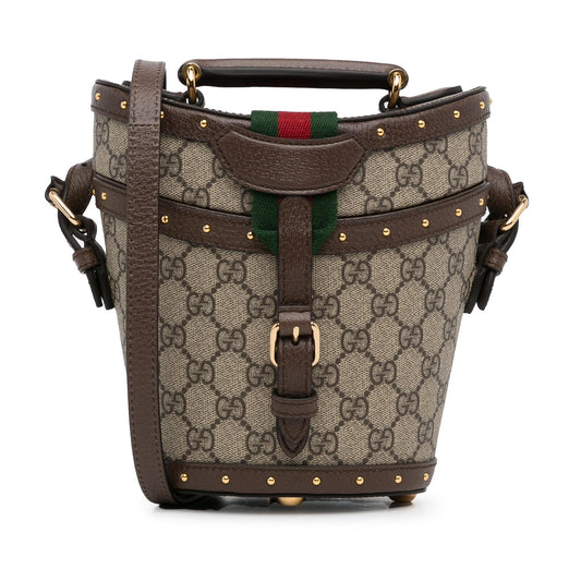 Gucci Mini Canvas Shoulder Bag