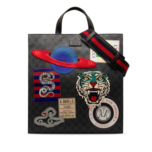 Gucci Canvas Shoulder Bag