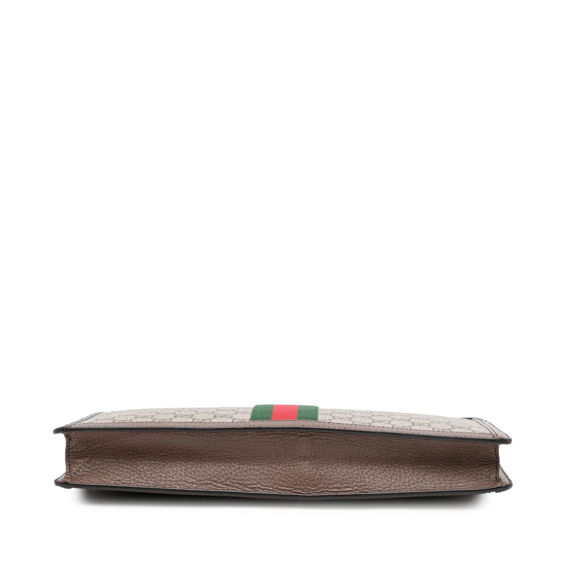 Gucci GG Supreme Ophidia Clutch