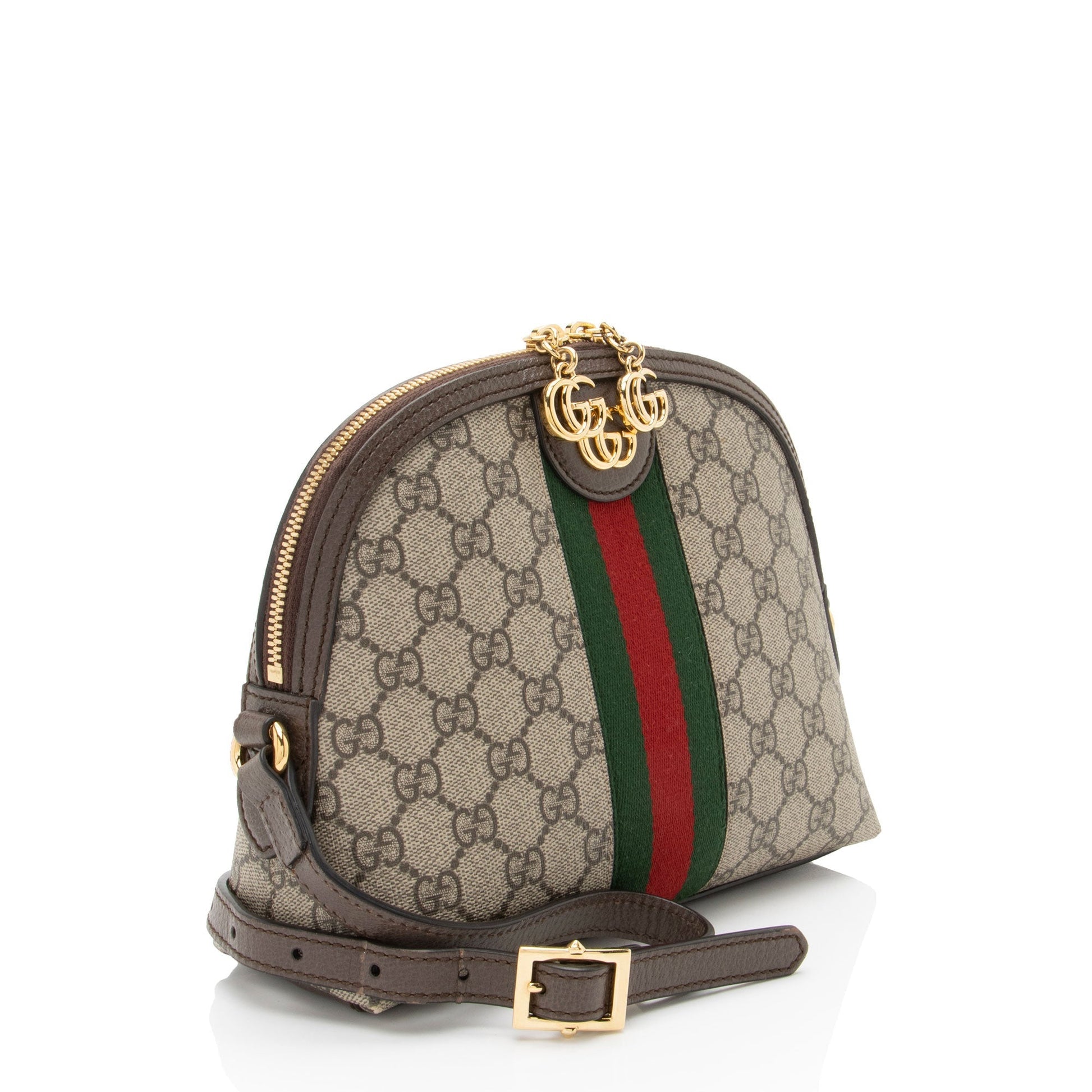Gucci GG Supreme Ophidia Dome Small Shoulder Bag