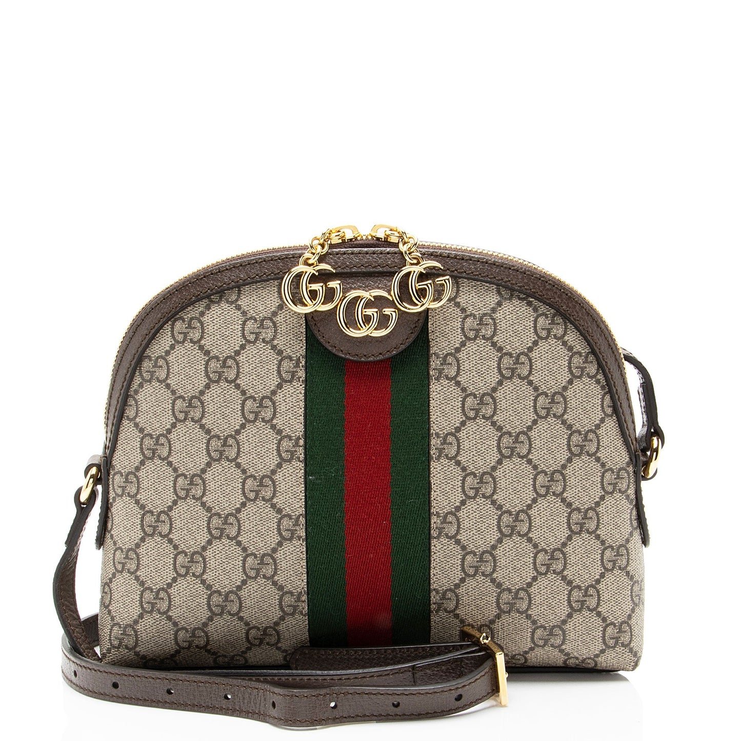 Gucci GG Supreme Ophidia Dome Small Shoulder Bag