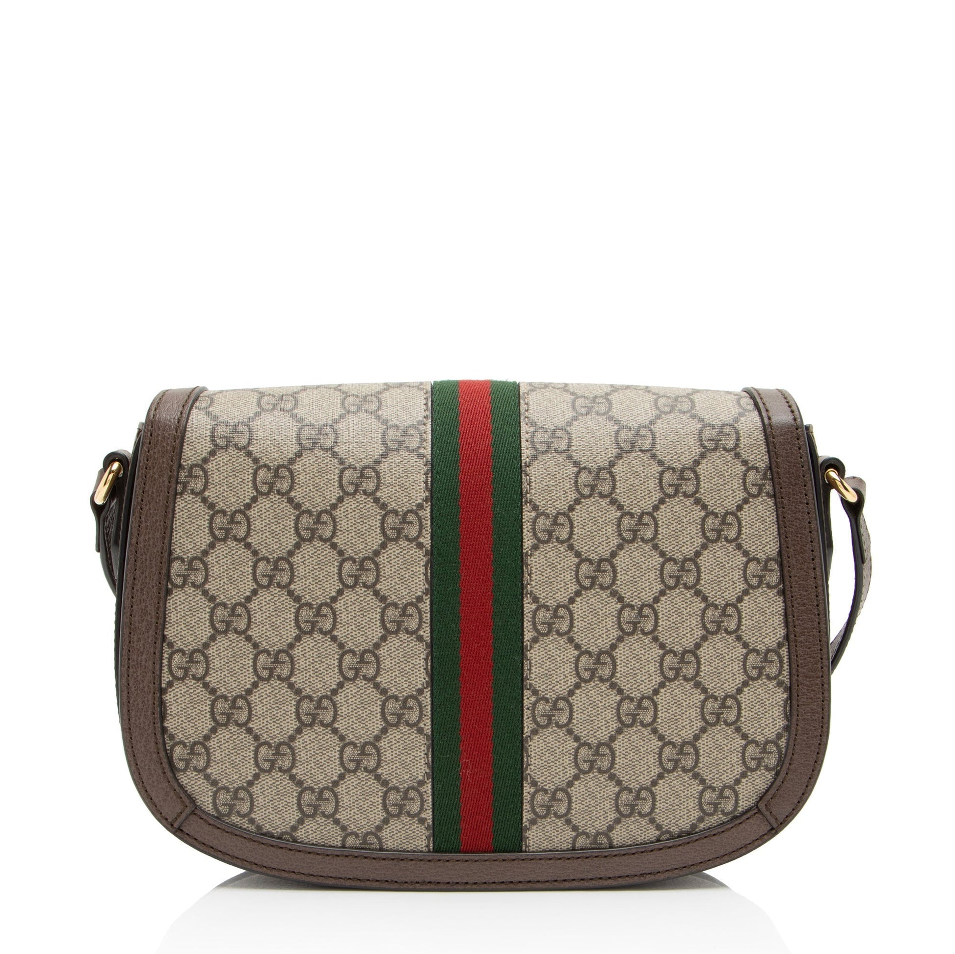Gucci GG Supreme Ophidia Flap Messenger Bag